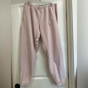 Roots women’s  Pink Sweatpants